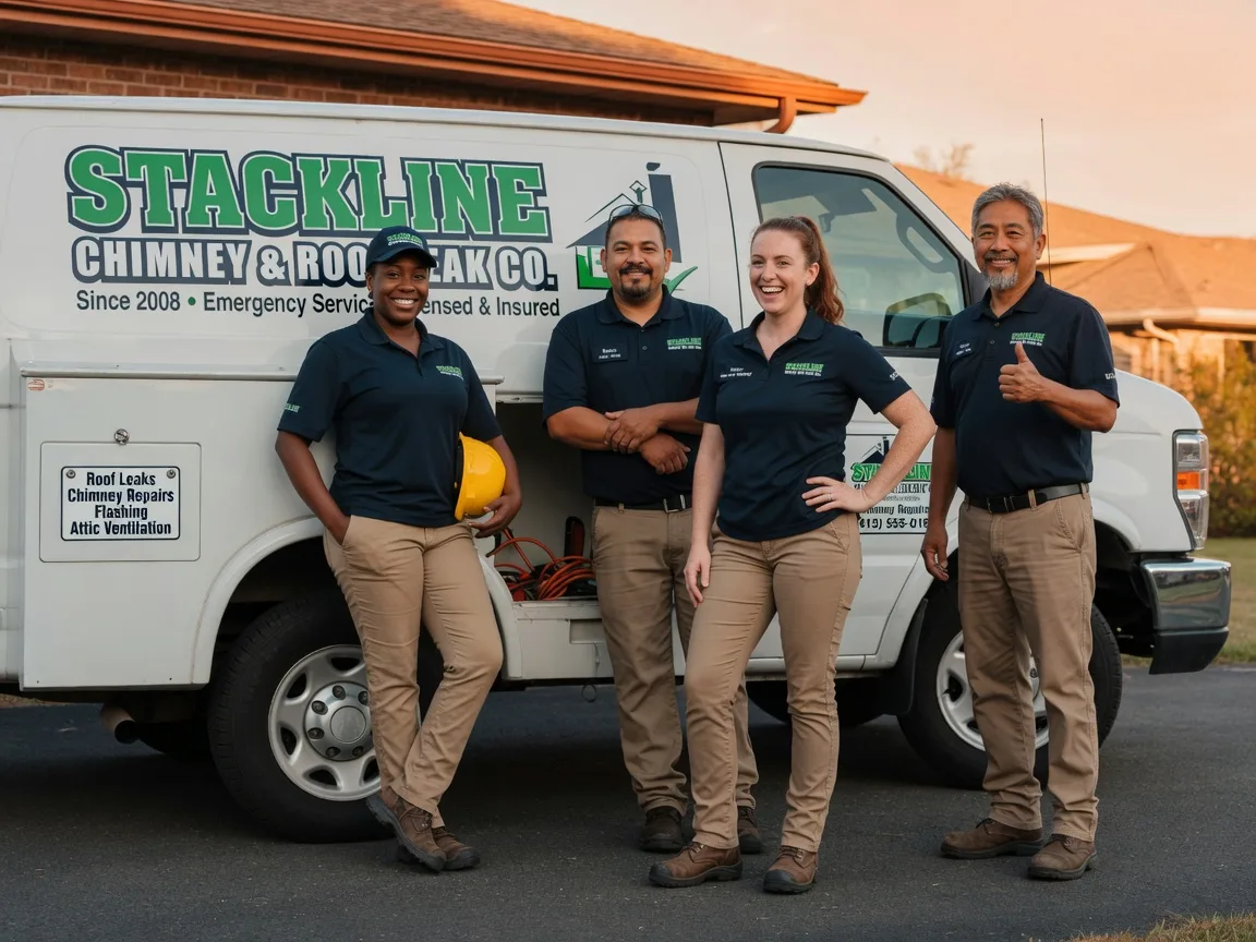 Chimney flashing repair company in West Point, VA